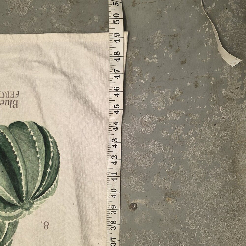 succulent plants Wall Hanging With Grommets 37x49in Approximate Decor Boho - Picture 4 of 5